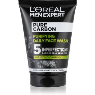L´Oréal Paris L´Oréal Paris Men Expert Pure Carbon Purifying Daily Face Wash żel oczyszczający 100 ml dla mężczyzn - Żele do mycia twarzy - miniaturka - grafika 1