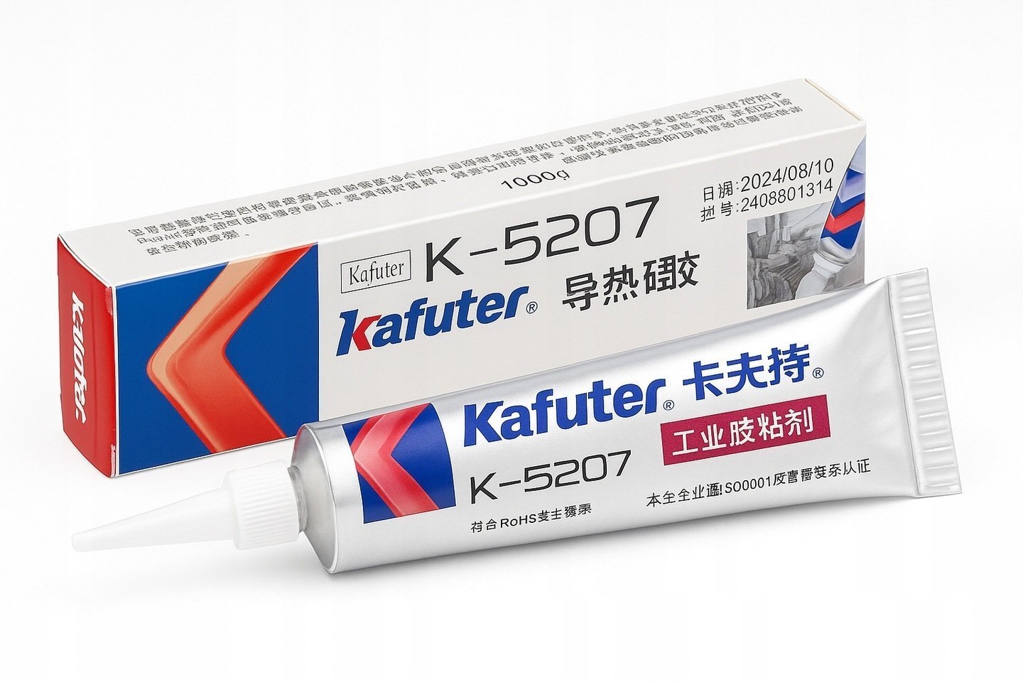 Klej termoprzewodzący Kafuter K-5207K przewodność 2,5W/mK- 100g