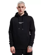 Bluzy męskie - Bestseller A/S Męska bluza z kapturem Jorvesterbro Sweat Hood Noos, czarny, XXL - miniaturka - grafika 1