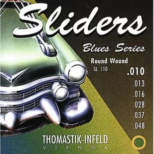 Thomastik SL110 BLUES SLIDERS Struny do Gitary Elektrycznej Gratis Prezent od Kup Instrument! SL110 - Struny gitarowe  - miniaturka - grafika 1