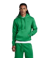 Bluzy męskie - G-STAR RAW Męska bluza z kapturem Premium Core z długim rękawem, zielony (Jolly Green D16121-c235-d608), S - miniaturka - grafika 1