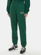 Spodnie sportowe damskie - New Balance Spodnie dresowe WP43500 Zielony Relaxed Fit - miniaturka - grafika 1