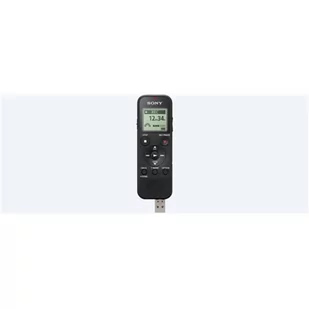 Sony ICD-PX370 MP3 playback, Black, 9540 min, MP3, Monaural, Mono Digital Voice Recorder with Built-in USB, - Dyktafony - miniaturka - grafika 3