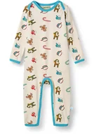 Pajacyki dla niemowląt - Småfolk Rampers "Ulm" w kolorze kremowym - miniaturka - grafika 1