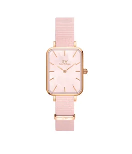 Zegarek Zegarek damski Daniel Wellington QUADRO CORAL DW00100509 - Zegarki damskie - miniaturka - grafika 1