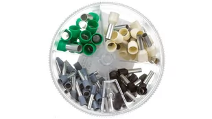 Ergom Zestaw końcówek tulejkowych cynowanych HI w pudełku ZHIB E08KH-03020400101 E08KH-03020400101 - Inne akcesoria elektryczne - miniaturka - grafika 1