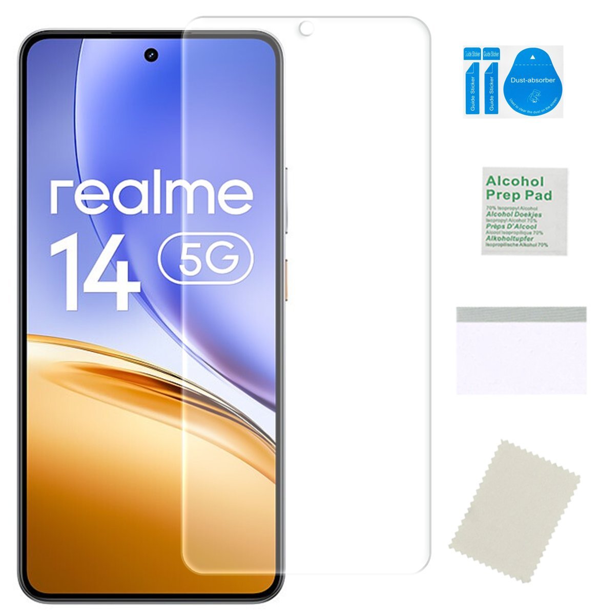 Folia ochronna do REALME 14 / 14T 5G hydrożelowa na ekran mocna cienka TPU