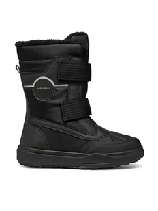 Geox Śniegowce J Bunshee Pg Boy B A J46D8A 0MEFU C9999 M Czarny - Buty dla chłopców - miniaturka - grafika 1
