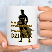 Kubki - Kubek z nadrukiem dla dziadka - Superbohater - miniaturka - grafika 1