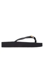 Klapki i japonki damskie - Tommy Hilfiger Japonki Elevated Chic Beach Sandal FW0FW08523 Granatowy - miniaturka - grafika 1
