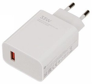 Oryginalna ładowarka sieciowa Xiaomi Turbo Usb QC3.0 3A 33W biała Mocna