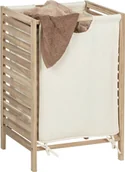 Kosze na bieliznę - Kosz na pranie ze stelażem z drewna akacjowego ACINA, 48 l, WENKO - miniaturka - grafika 1