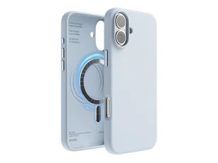 Elago Magnetic Silicone do iPhone 16 Plus Light Blue ES16MSSC67-LBL - Etui i futerały do telefonów - miniaturka - grafika 1