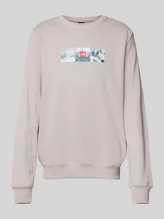 Bluza z nadrukiem z logo - Koszulki męskie - miniaturka - grafika 1