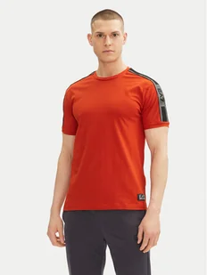 EA7 Emporio Armani T-Shirt 7M000138 AF10375 U3012 Pomarańczowy Regular Fit - Koszulki męskie - miniaturka - grafika 1