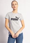 Koszulki i topy damskie - Koszulka damska PUMA ESS LOGO TEE - Puma - miniaturka - grafika 1