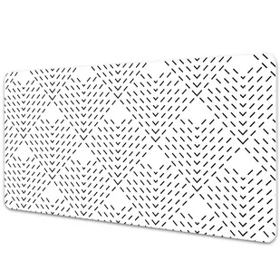 Podkładka na biurko Geometryczny delikatny motyw 90x45 cm - Podkładki na biurko - miniaturka - grafika 1