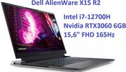 Laptopy - DELL Alienware X15 R2 i7-12700H 16GB 2TB SSD 15,6 1920x1080 165Hz GeForce RTX3060 6GB Win11PL - miniaturka - grafika 1