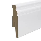 Listwy przypodłogowe - Listwa Przypodłogowa Mdf D8 15X80X2400 Biały - miniaturka - grafika 1