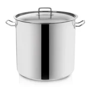 Zestawy garnków i patelni - Garnek STOCK, stal nierdzewna, pokrywka, 22 l - miniaturka - grafika 1