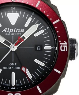 Zegarek Alpina Seastrong Diver AL-247LGBRG4TV6 - Zegarki męskie - miniaturka - grafika 1