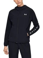Kurtki i kamizelki sportowe damskie - Under Armour Kurtka sportowa w kolorze czarnym - miniaturka - grafika 1
