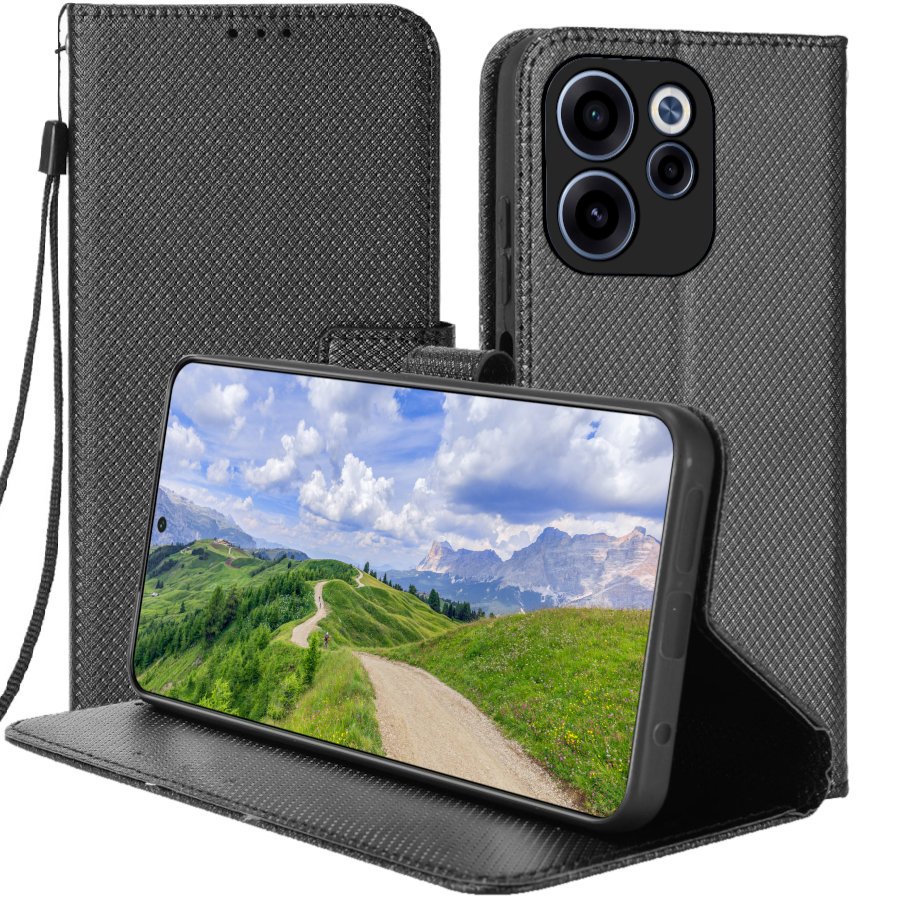Etui do Oppo Reno 15F / 15FS 5G PORTFEL NA MAGNES Z KLAPKĄ SMART CASE