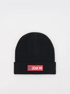 Czapki dla dzieci - Reserved - Czapka beanie Star Wars - czarny - miniaturka - grafika 1