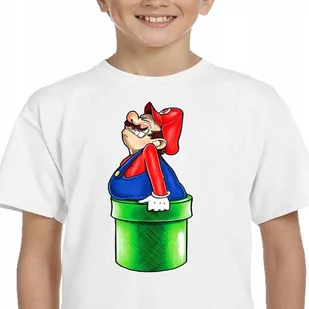 Super Mario Bros KOSZULKA DZIECIĘCA 152 3306 - Moda i Uroda OUTLET - miniaturka - grafika 1