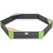 Akcesoria do basenów - EXIT Piaskownica EXIT Aksent Szaro-zielony - miniaturka - grafika 1