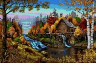 Pasmanteria - Zestaw do haftu krzyżykowego wyszywanka młyn (7308) - miniaturka - grafika 1