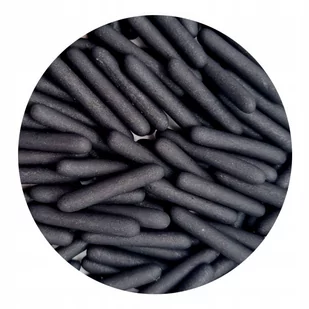 POSYPKA CUKROWA Duże Pałeczki MAKARONI czarne 20g - Dodatki do ciast w proszku - miniaturka - grafika 1