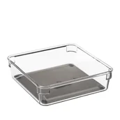 Pudła i pojemniki do przechowywania - 5five Simple Smart Organizer na drobiazgi do szuflady 16x16 cm kwadratowy B07DQHW5N8 - miniaturka - grafika 1