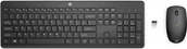 Zestawy myszka + klawiatura - HP 235 Wireless Mouse Keyboard Combo - Black - US/RUS 1Y4D0UT#ACB - miniaturka - grafika 1
