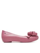 Baleriny - Melissa Baleriny Melissa Ultragirl Classy Ad 36125 Różowy - miniaturka - grafika 1