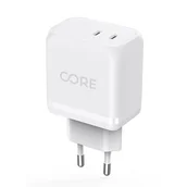 Ładowarki do telefonów - Ładowarka sieciowa FOREVER Core PD Smart 45W Biały - miniaturka - grafika 1