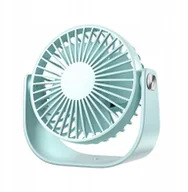 Wentylatory - Wentylator / wiatrak biurkowy LLD-F82 niebieski - miniaturka - grafika 1