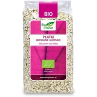 Zdrowa żywność - Bio Planet, Płatki owsiane górskie Bio, 300 g - miniaturka - grafika 1