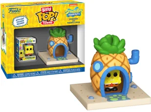 funko pop! spongebob bitty pop town and pineapple house figurka - Figurki dla dzieci - miniaturka - grafika 1