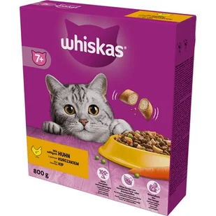 Karma dla kota WHISKAS Senior z kurczakiem 800 g - Mokra karma dla kotów - miniaturka - grafika 1