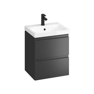 Cersanit Moduo SET B895 Zestaw Umywalka meblowa 50x40 cm z szafką podumywalkową antracyt S801-485-DSM - odbiór osobisty: Kraków, Świebodzin - Szafki łazienkowe - miniaturka - grafika 1