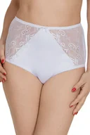 Majtki damskie - Mitex Aga Majtki wysokie figi, biały - miniaturka - grafika 1