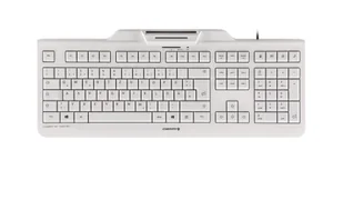 CHERRY KC 1000 SC klawiatura Biuro USB QWERTZ Niemiecki Szary  1504518 - Klawiatury - miniaturka - grafika 1