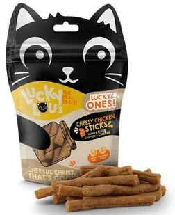 Lucky Lou Lucky Ones Sticks Ser & Kurczak 50g - Przysmaki dla kotów - miniaturka - grafika 1