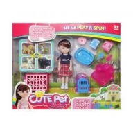 Lalki dla dziewczynek - Lalka ze zwierzątkami Swede - miniaturka - grafika 1