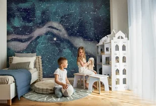 Nocne Niebo Gwiazdozbiory Tapeta w Gwiazdy - Tapety - miniaturka - grafika 1