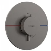 Baterie podtynkowe - HANSGROHE 15559340 ShowerSelect Comfort S Bateria termostatyczna, podtynkowa Czarny Chrom Szczotkowany - miniaturka - grafika 1