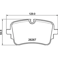 Klocki hamulcowe - Klocki hamulcowe - komplet BREMBO P 85 190  w 24 h. Do 100 dni na zwrot. 100 tys. Klientów. - miniaturka - grafika 1