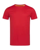 Koszulki męskie - Koszulka męska T-shirt męski Stedman Active ST8400 Crimson Red XXL - miniaturka - grafika 1