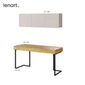 Szafy i szafki dla dzieci - Biurko z zabudową do pokoju młodzieżowego Teen Flex 11 - miniaturka - grafika 1